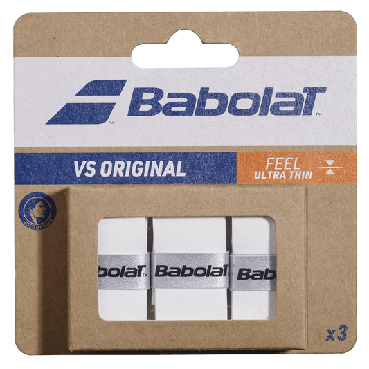 BABOLAT VS ORIGINAL X3 WHITE OVERGRIP