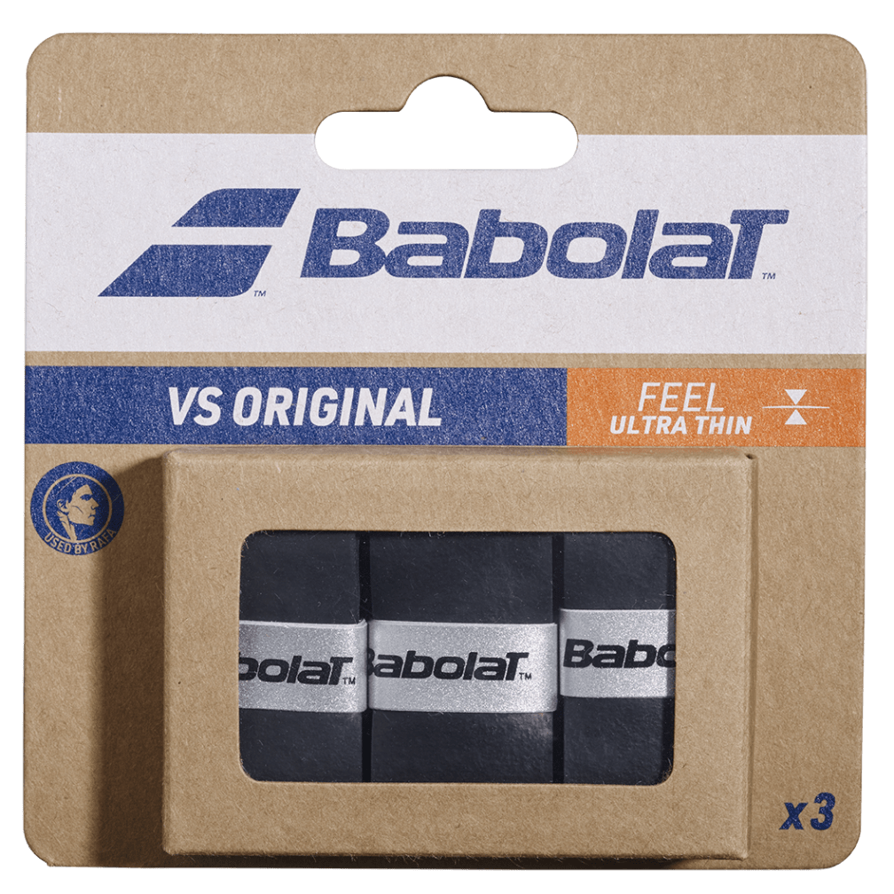 BABOLAT VS ORIGINAL X3 BLACK OVERGRIP