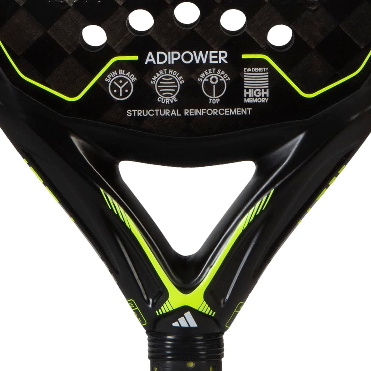 ADIPOWER 3.2 BLACK/YELLOW PADEL RACKET