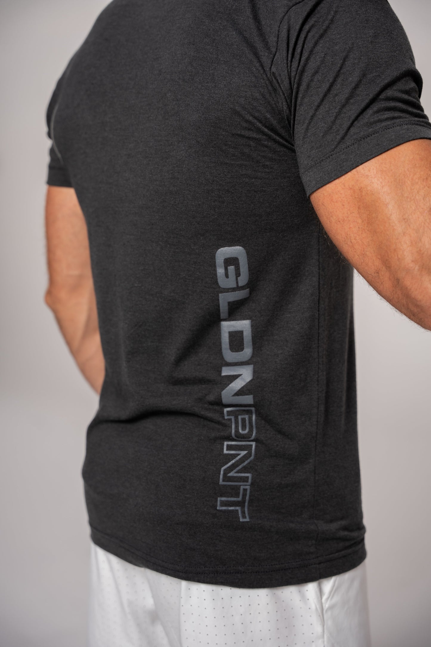 Gradient Graphic Tee Black