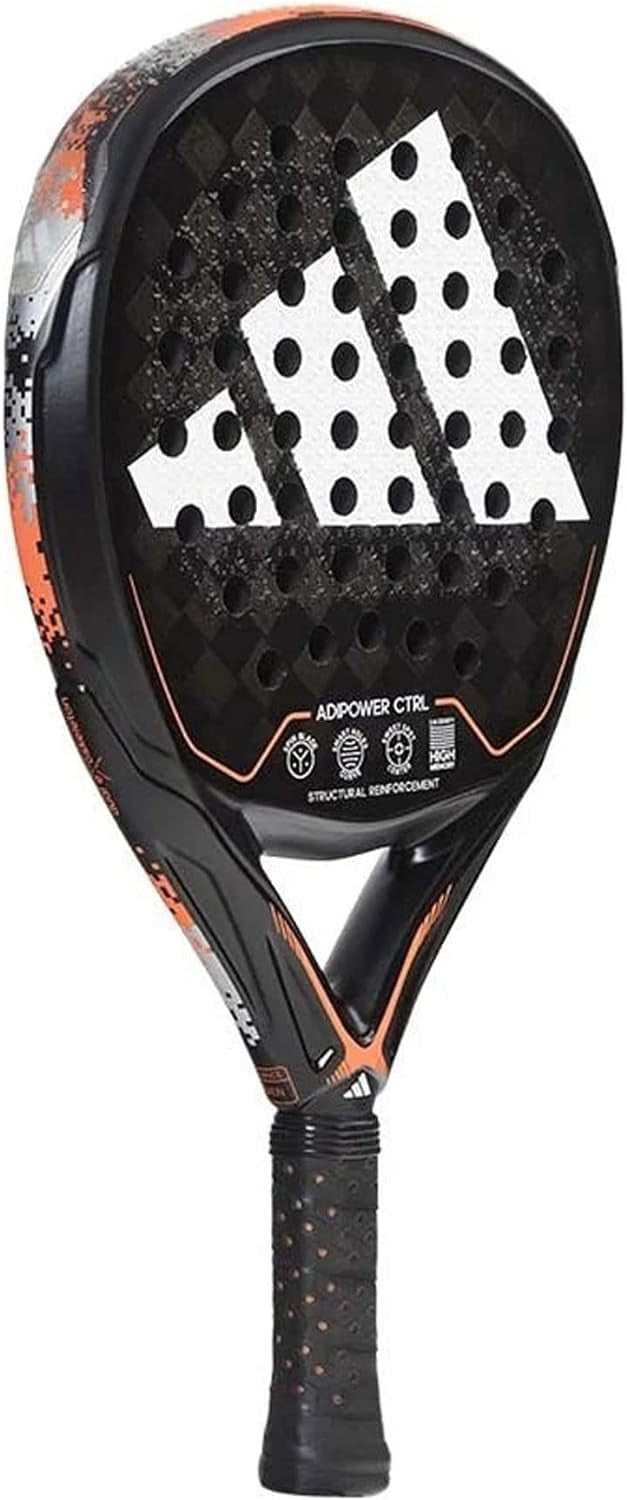 RENTAL: ADIPOWER CTRL 3.2 BLACK/ORANGE RK1CC0U23 RACKET