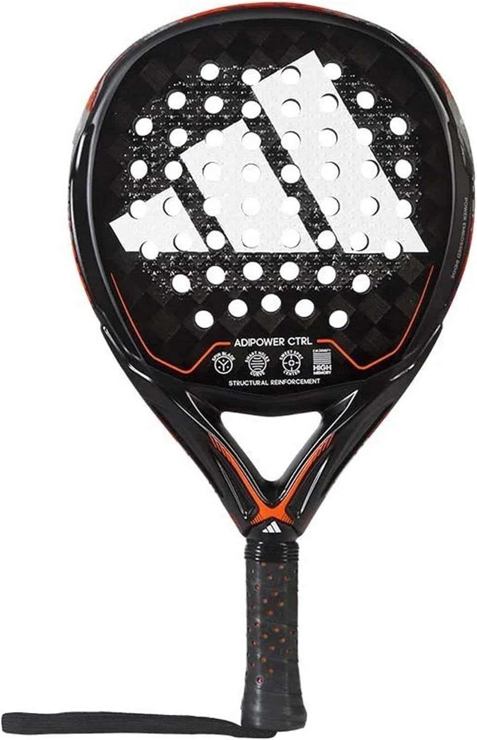 ADIPOWER CTRL 3.2 BLACK/ORANGE RK1CC0U23 PADEL RACKET