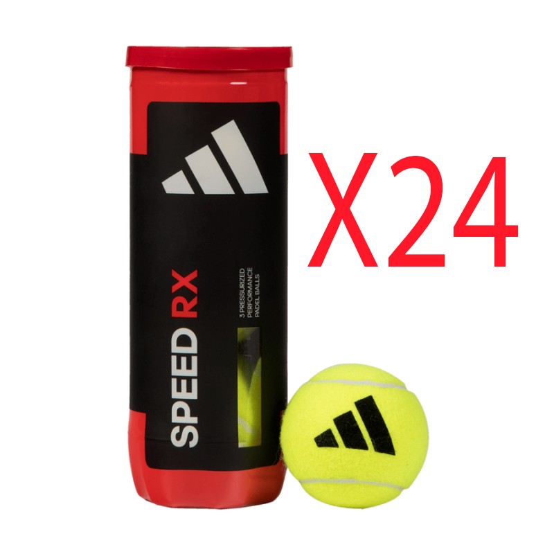 24 CANS ADIDAS BALLS SPEED RX ( 3 balls )