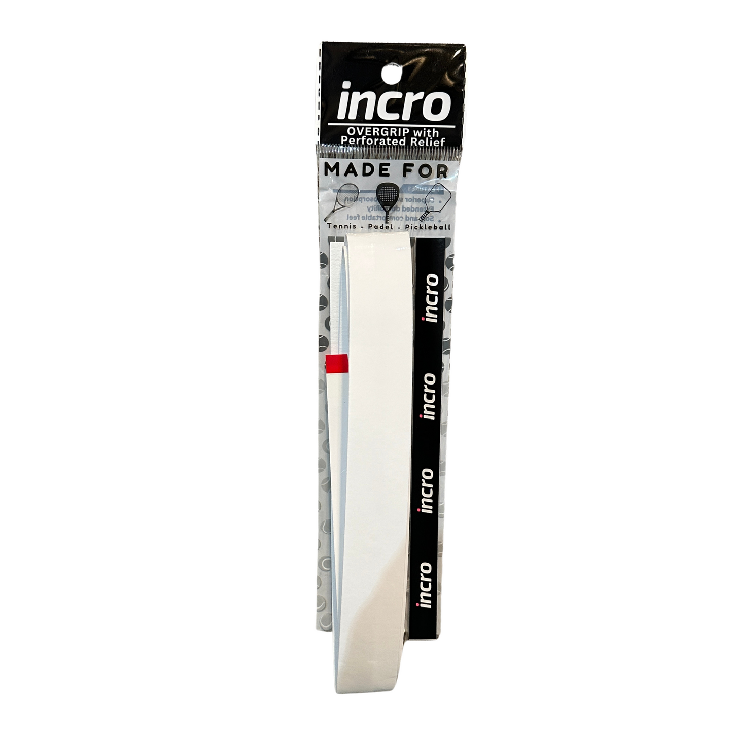 Incro Damping Ridges Overgrip – White