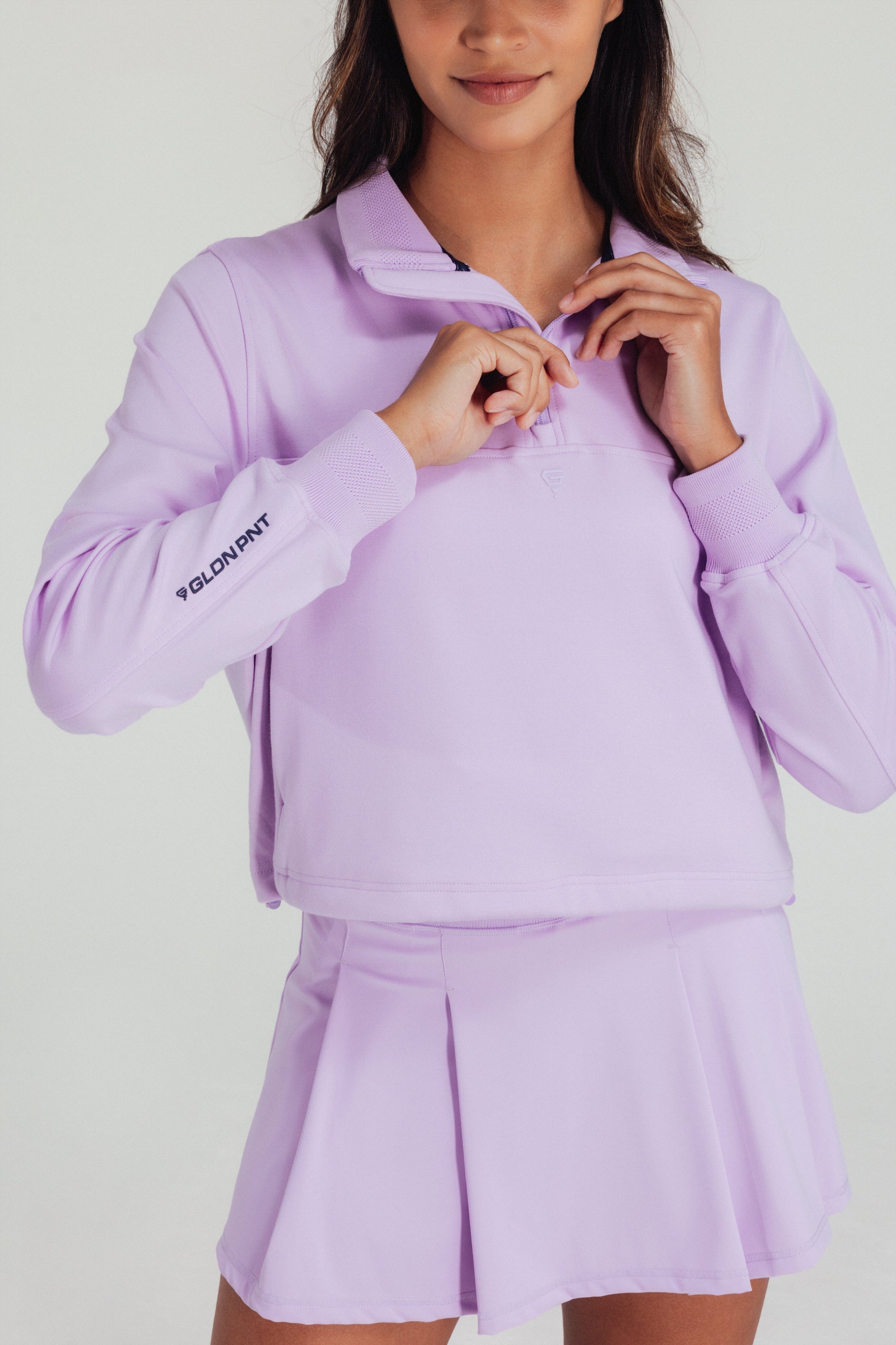 Women's Track Sweatshirt Lilac