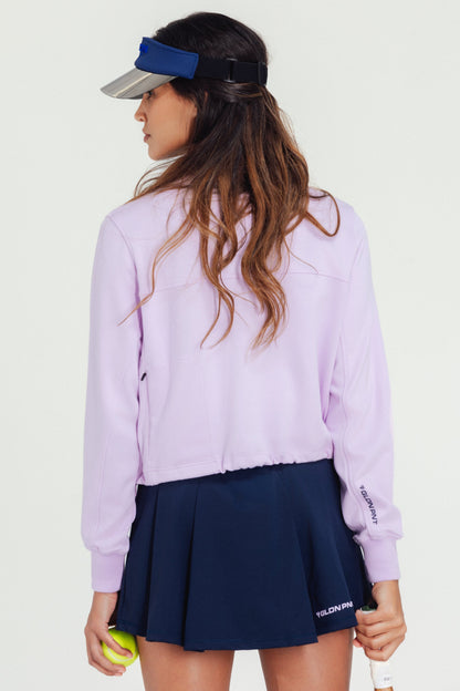 Women's Track Sweatshirt Lilac