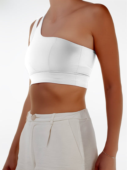 Eclipse One-Shoulder Top
