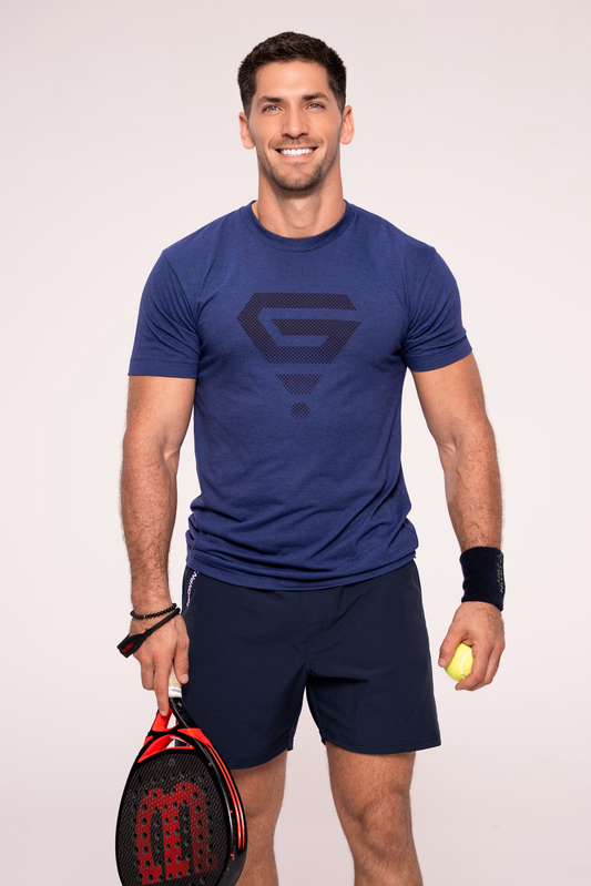 Gradient Graphic Tee Indigo