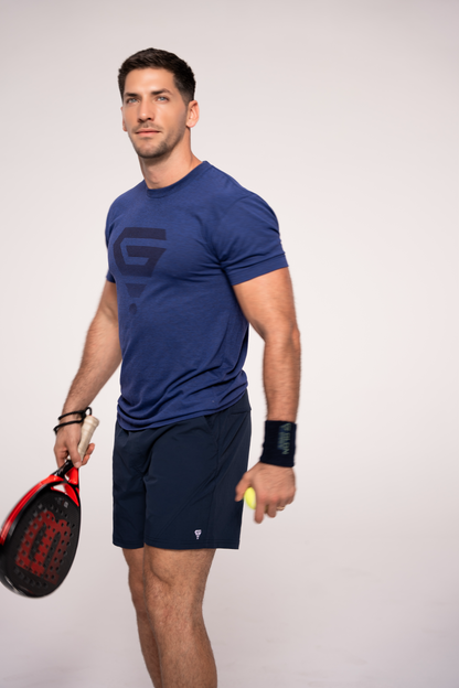 Gradient Graphic Tee Indigo