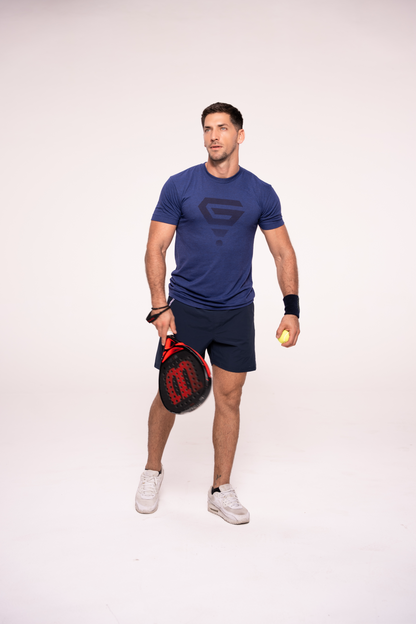 Gradient Graphic Tee Indigo