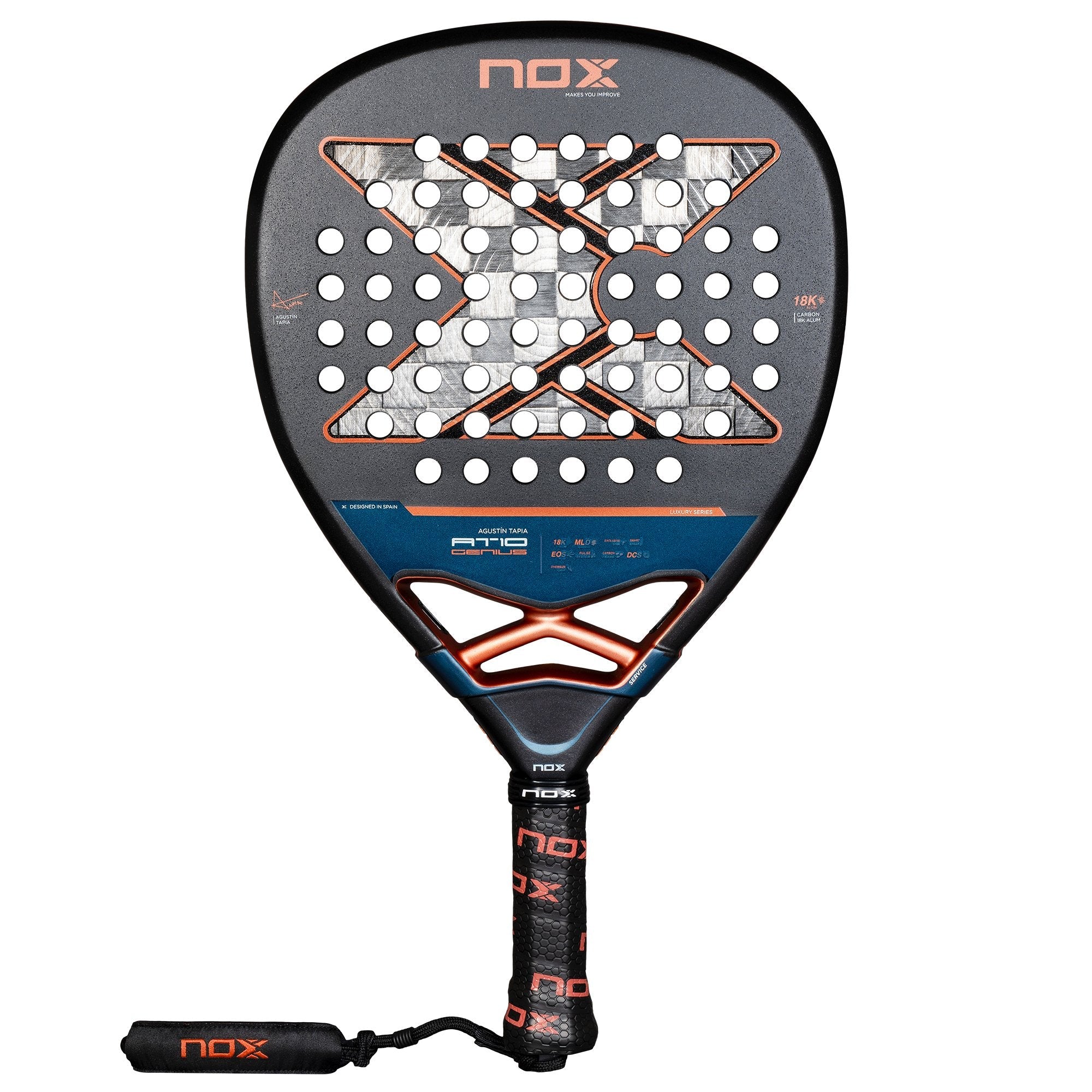 Nox パデルラケット　genius padel NOX AT Genius Attack 18K Limited Edition racket – PadelPROstore