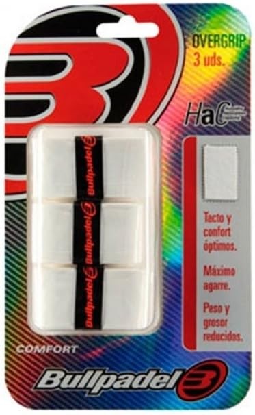 OVERGRIP BULLPADEL 3-PACK GB-1200-012 WHITE