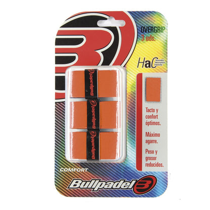 OVERGRIP BULLPADEL 3-PACK GB-1200-529 ORANGE