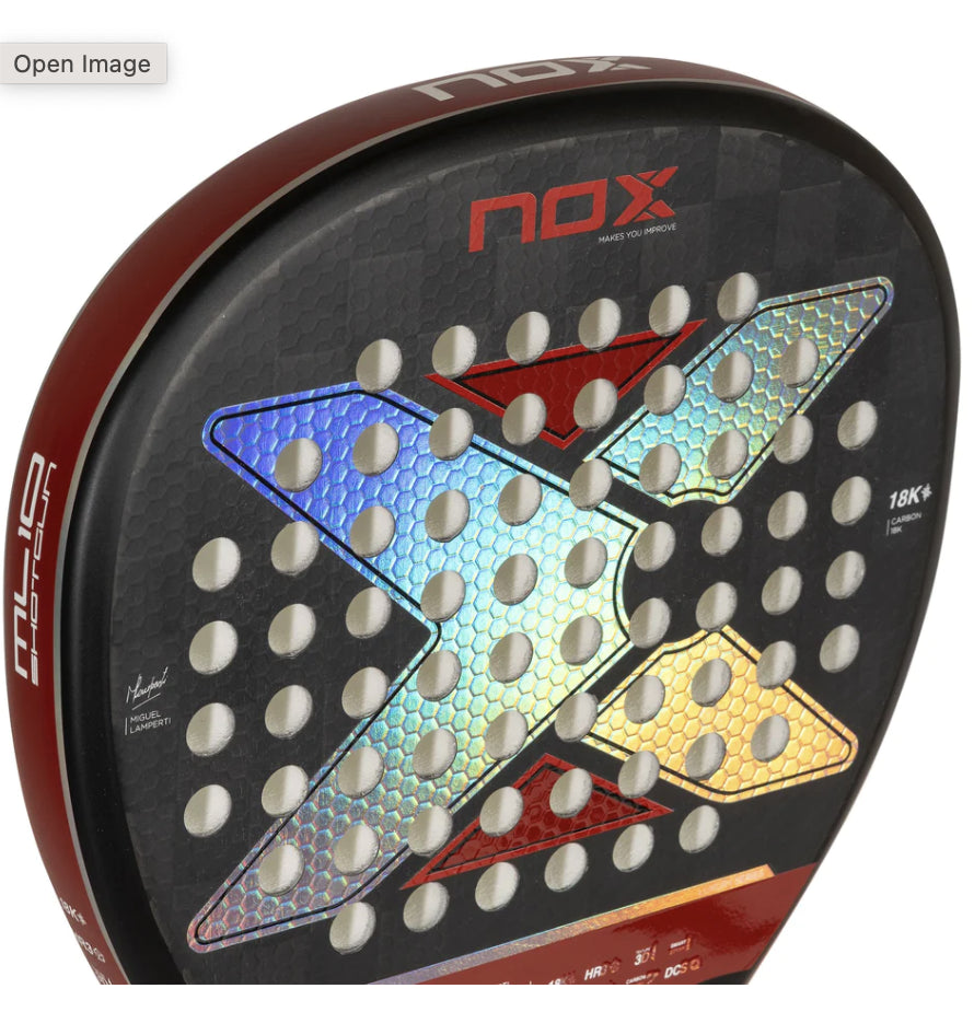 Nox ML10 Shotgun 18K 2024 by Miguel Lamperti Padel Racket