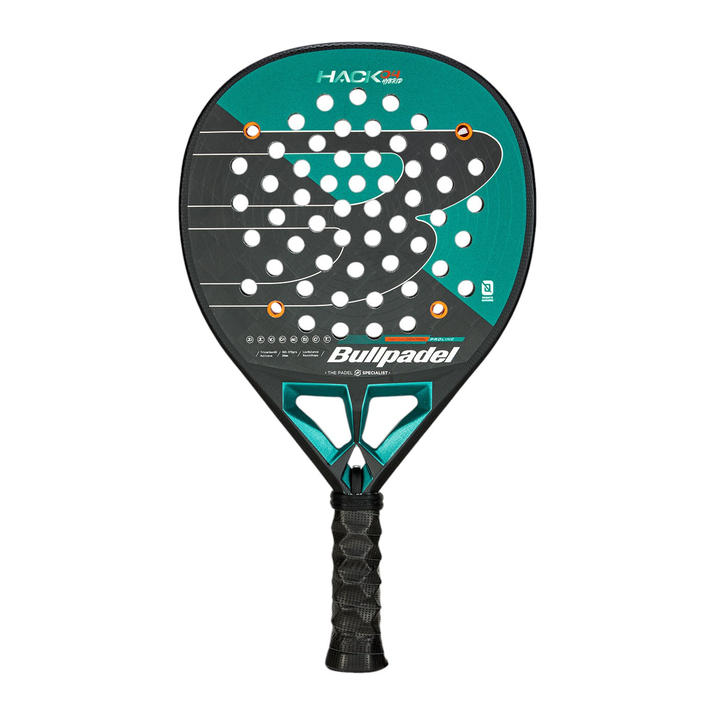 Bullpadel HACK 04 Hybrid パデルラケット Bullpadel Hack 04 Hybrid 2025 Padel Racket | Padel USA Store
