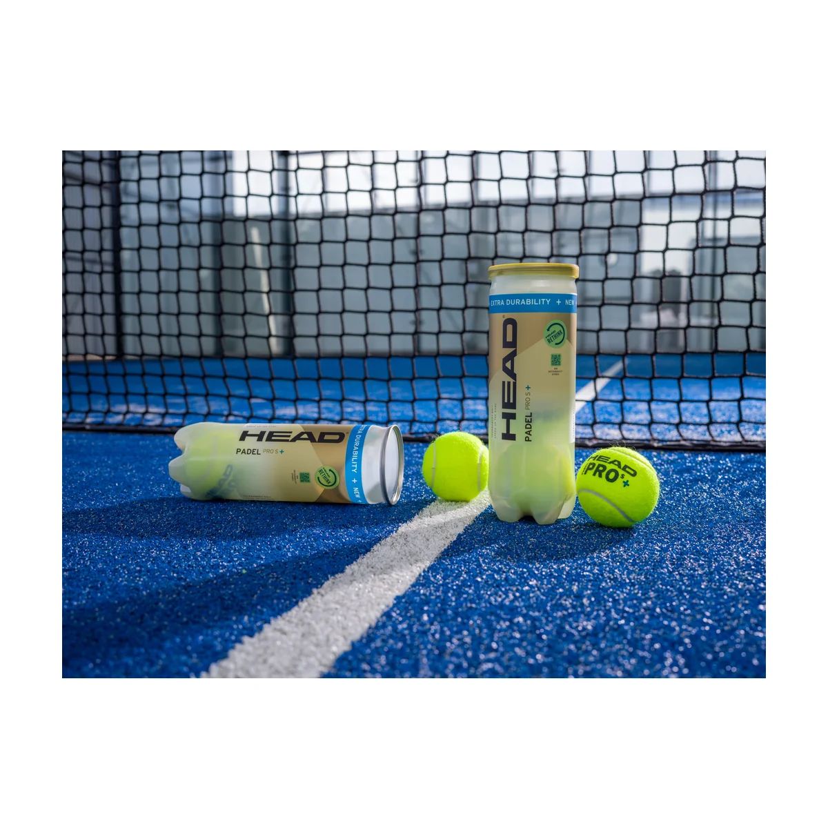 HEAD PRO S+ 3 PADEL BALLS SINGLE CAN