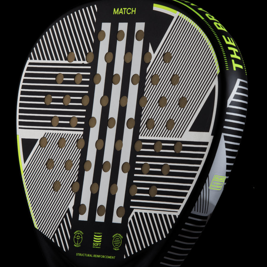 Adidas Match 3.3 Black/Lime ADRK5GA1U0010F Padel Racket