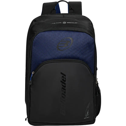 Bullpadel BPM26008 Vertex Geo 423 Backpack Durable Lightweight Travel Pablo Cardona Black/Blue