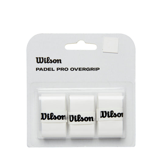 WILSON PRO OVERGRIP PADEL 3PK WH