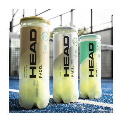 HEAD PADEL PRO 3 BALLS CAN 575613