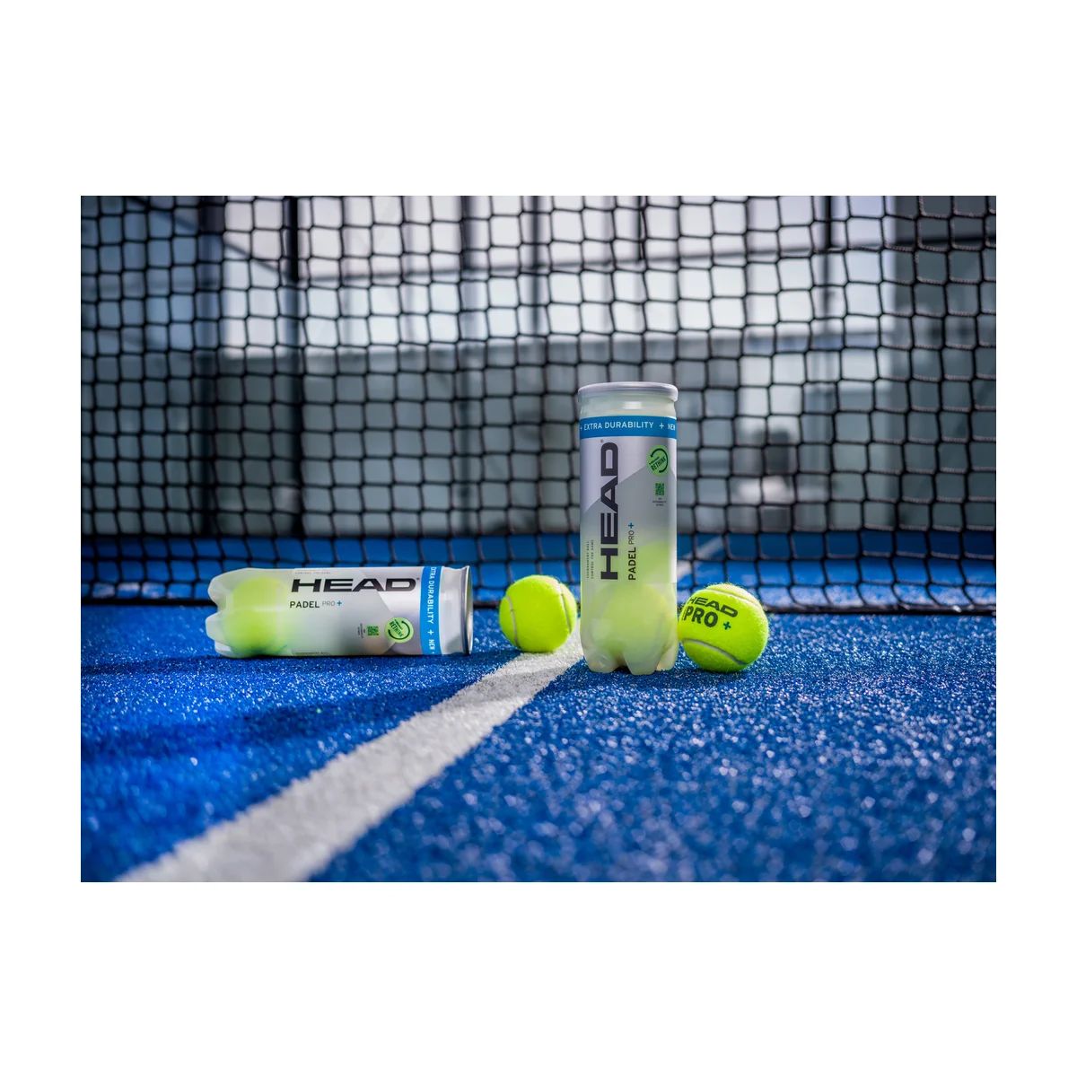 HEAD PRO+ 3 PADEL BALLS SINGLE CAN