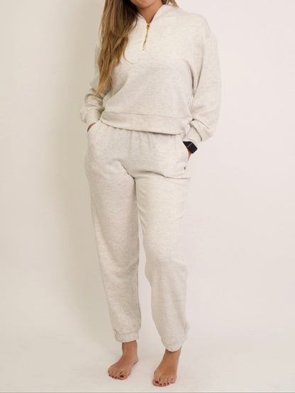 Soft Zipper Pants