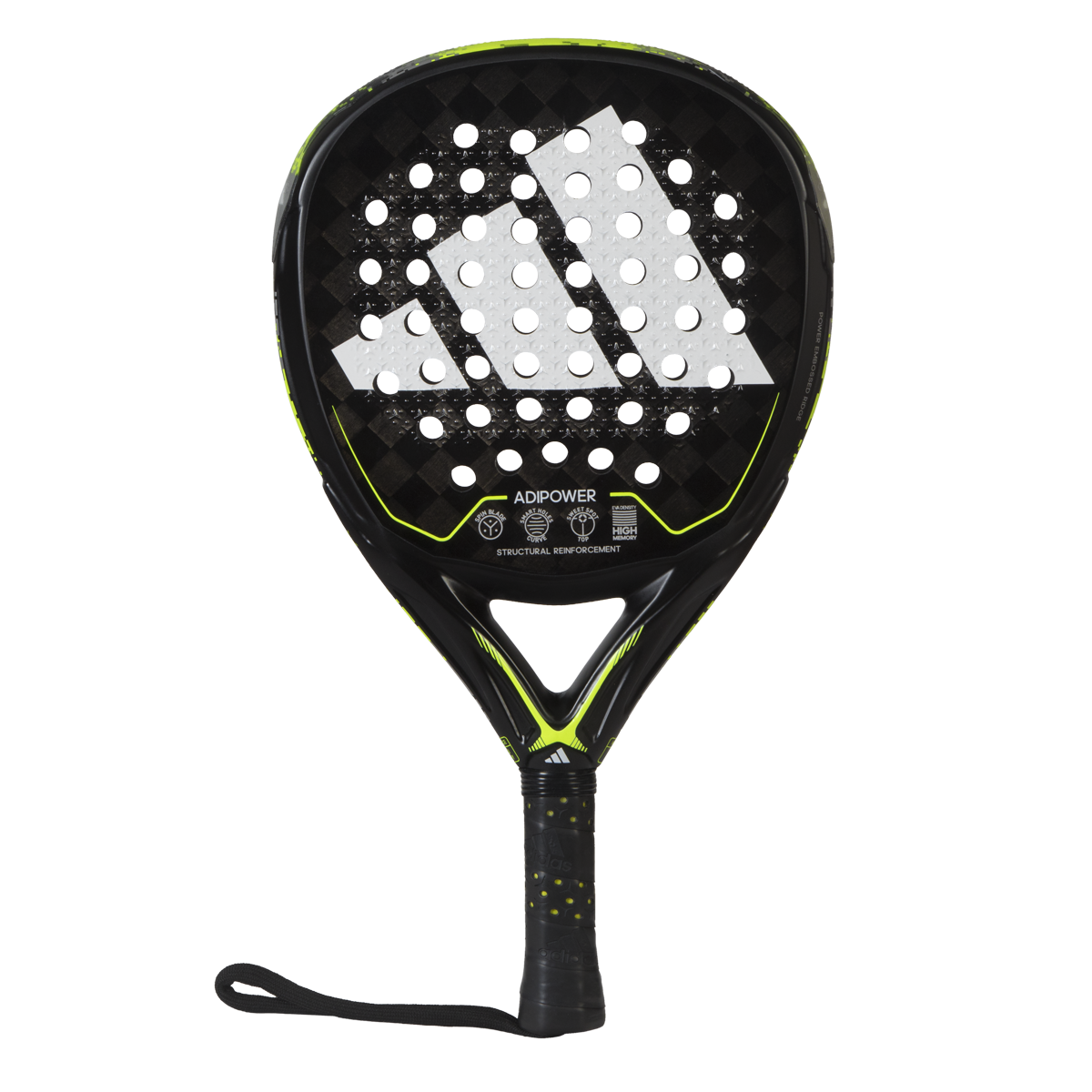 ADIPOWER 3.2 BLACK/YELLOW PADEL RACKET