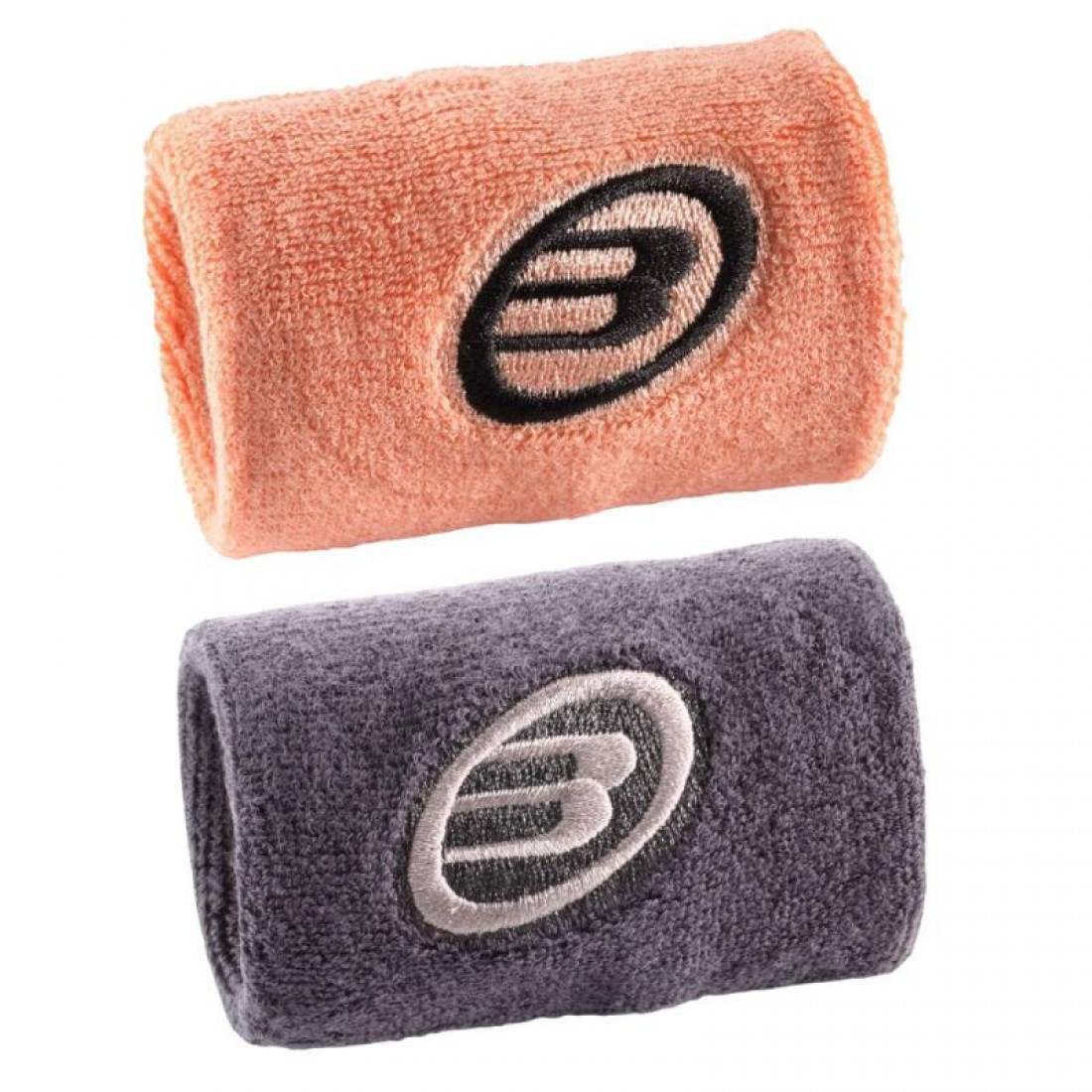 BULLPADEL BPMU253 I 430/401 WRISTBAND GREY/ORANGE CV52430401