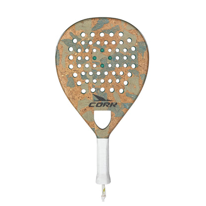 Cork Premium Woman Padel Racket Lightweight Hybrid Medium Balance Beginner Intermediate