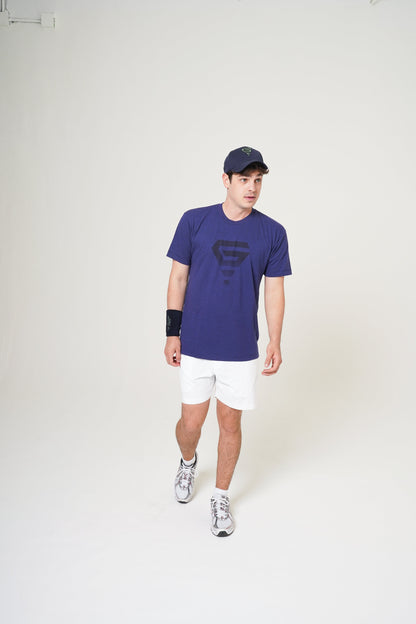 Gradient Graphic Tee Indigo