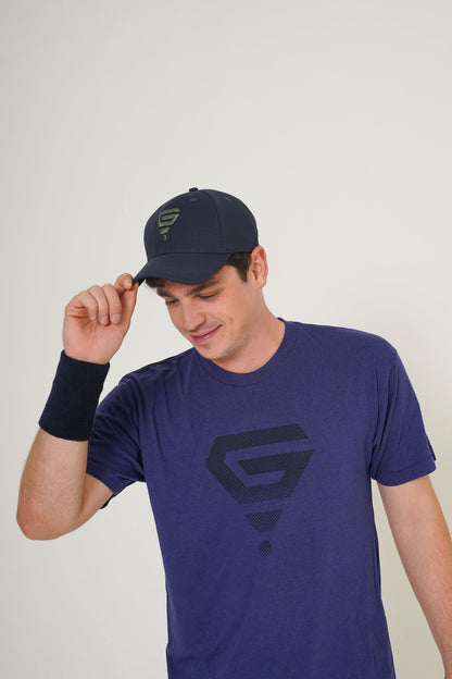 Gradient Graphic Tee Indigo