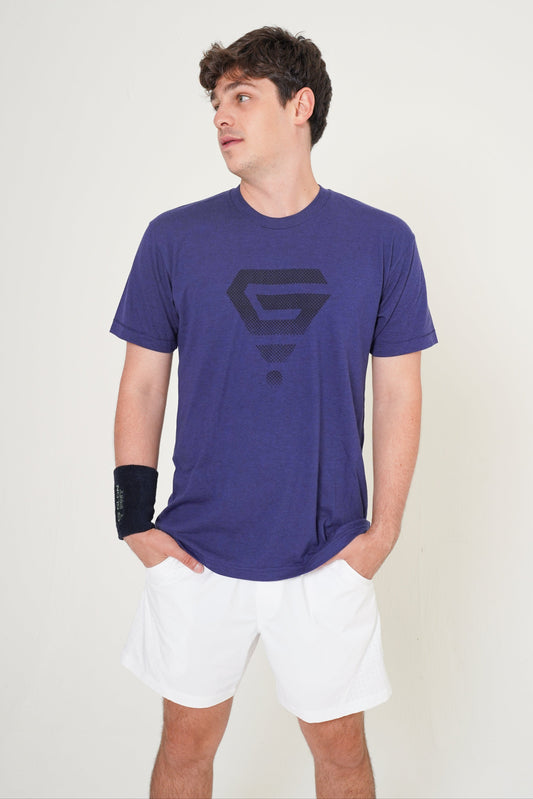 Gradient Graphic Tee Indigo