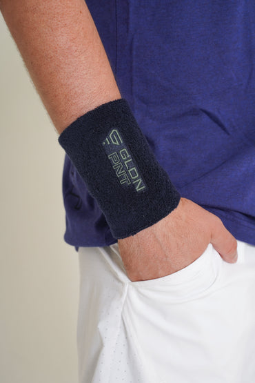 4" Sweatband Navy