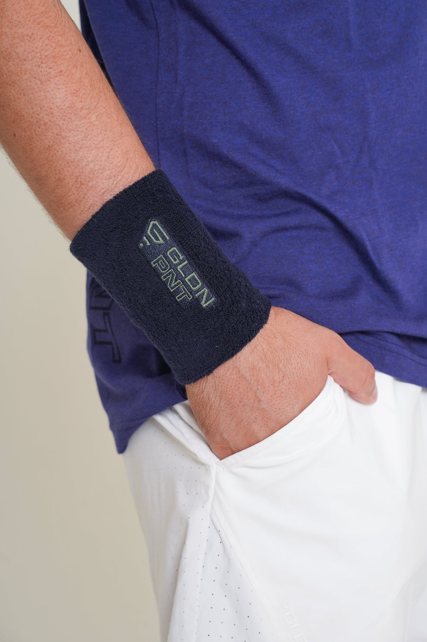 4" Sweatband Navy