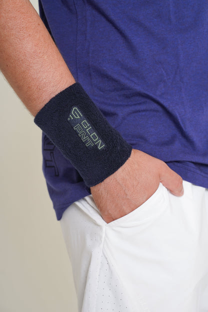 4" Sweatband Navy