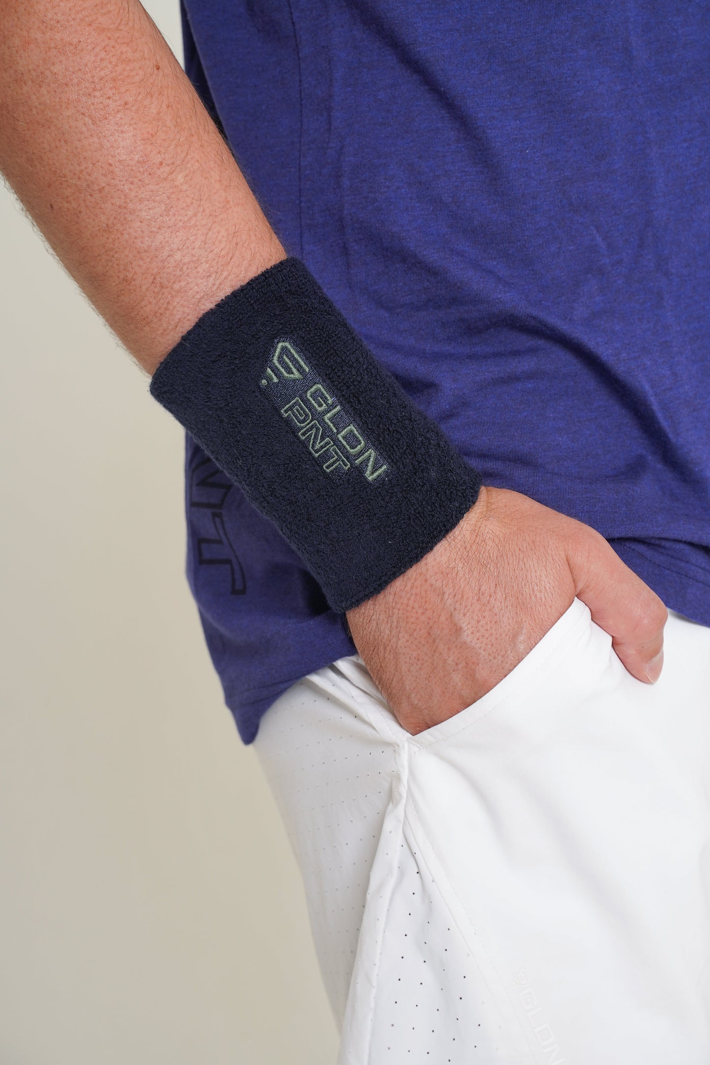 4" Sweatband Navy