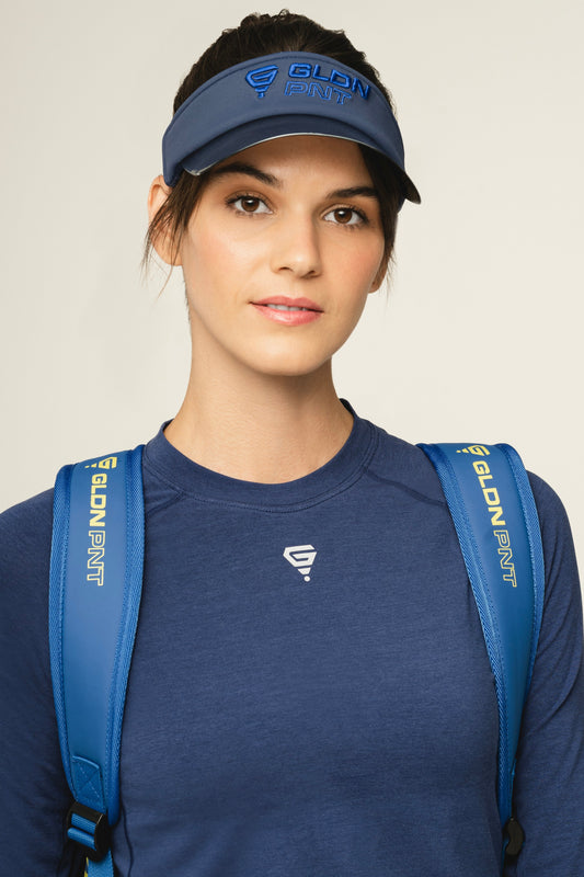 Visor Blue Print/Dazzling Blue