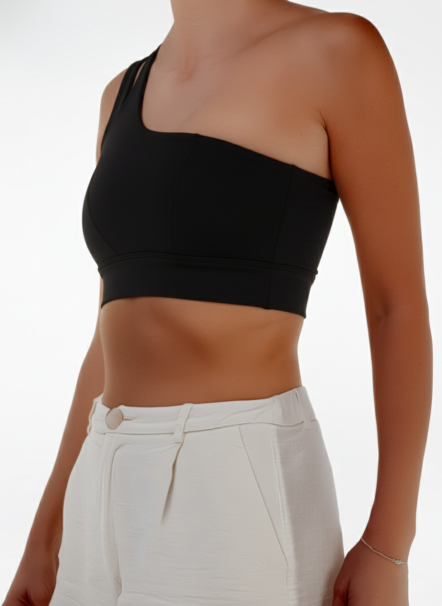 Eclipse One-Shoulder Top