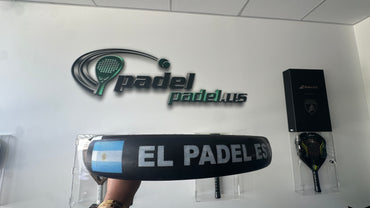Incro Argentina Flag EL PADEL ES VIDA Racket Protector Black