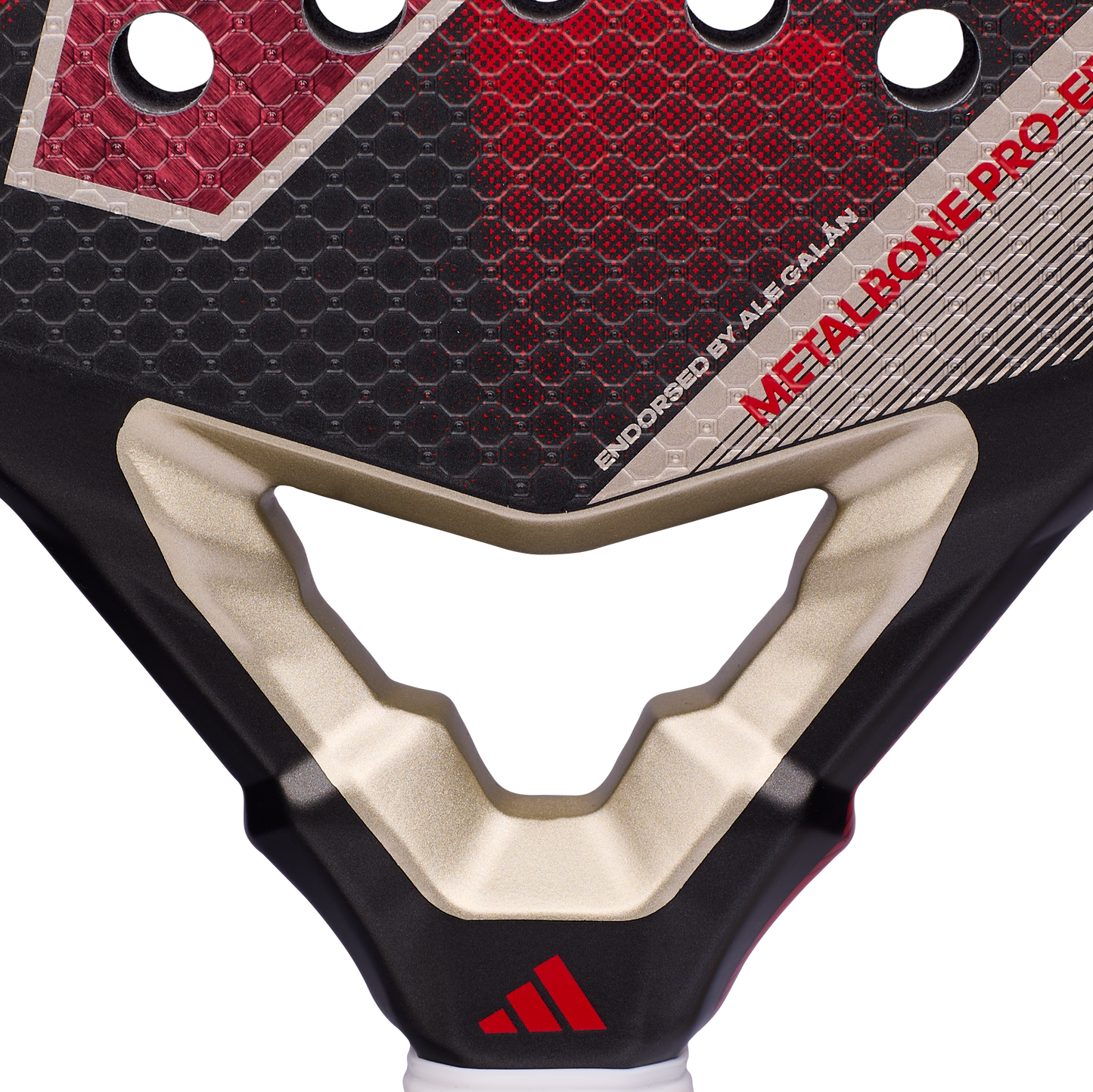 Adidas Metalbone Pro EDT 2026 Racket Ale Galán Badminton Player