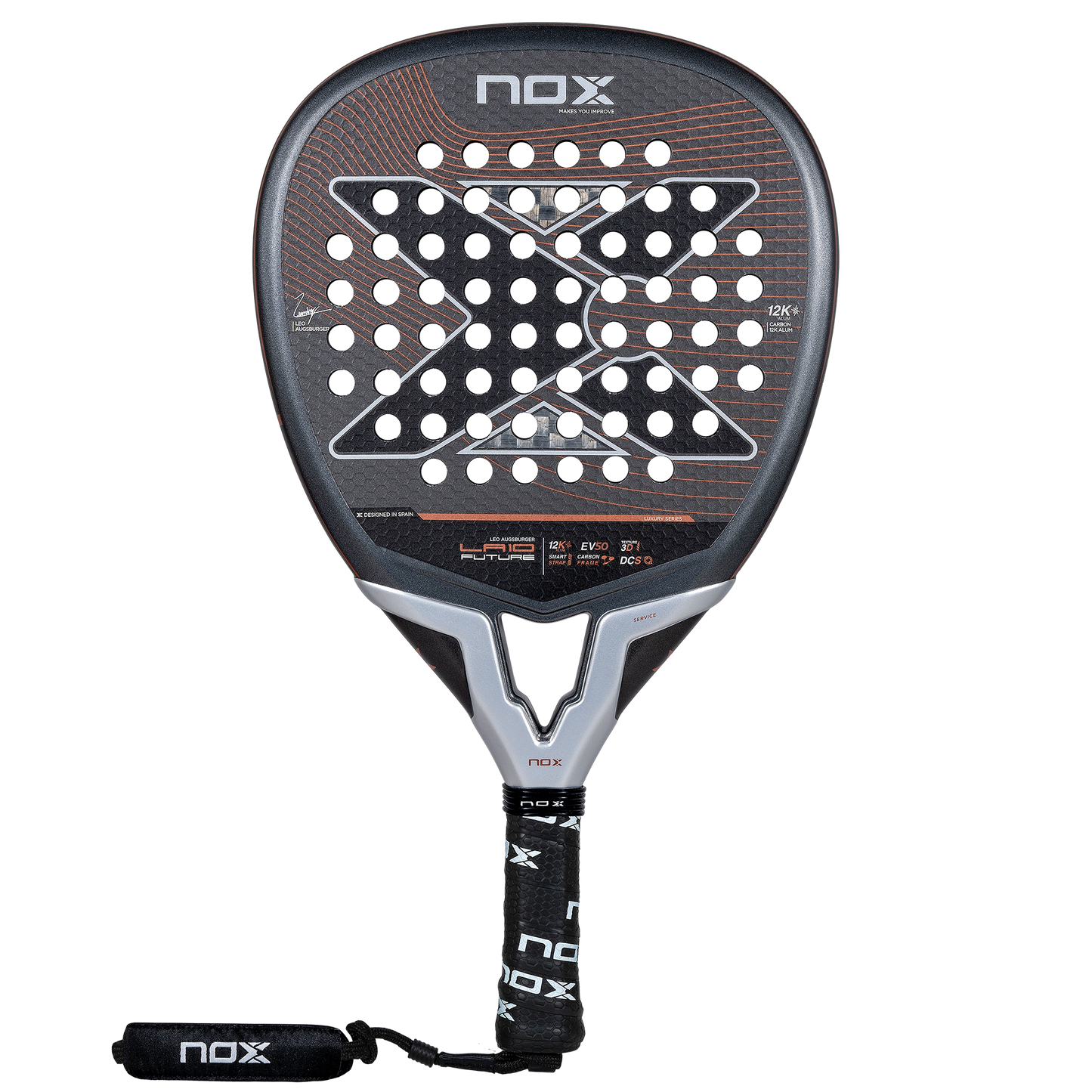 NOX LA10 RACKET BY LEO AUGSBURGER 2024