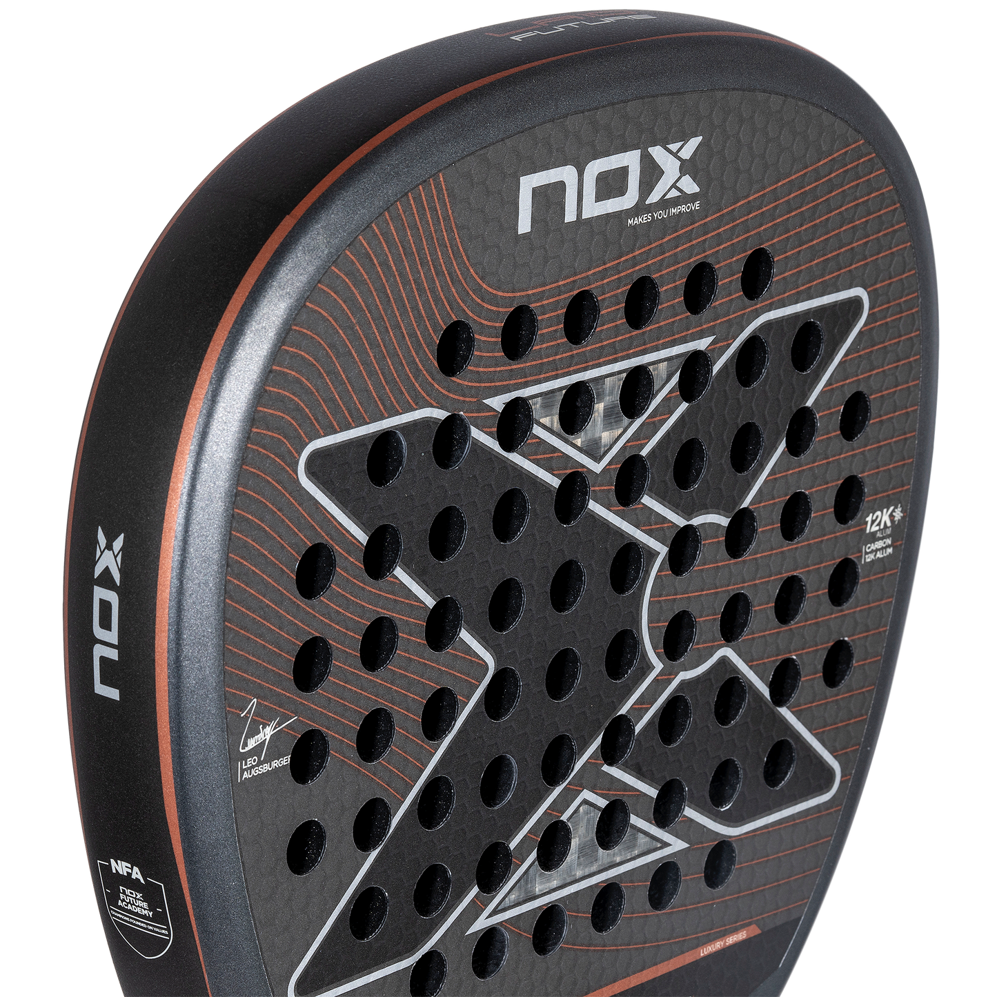 NOX LA10 RACKET BY LEO AUGSBURGER 2024