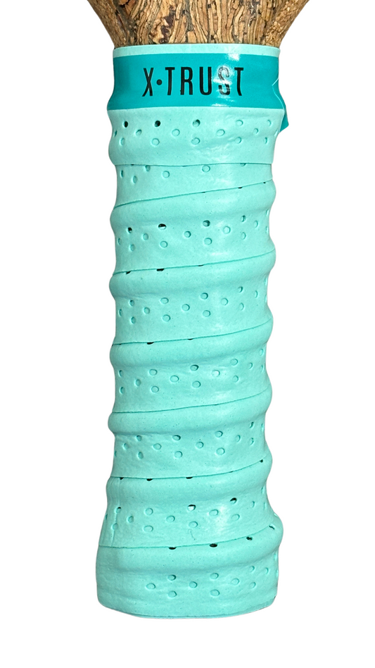 X-Trust Overgrip Perforated Relief Cyan