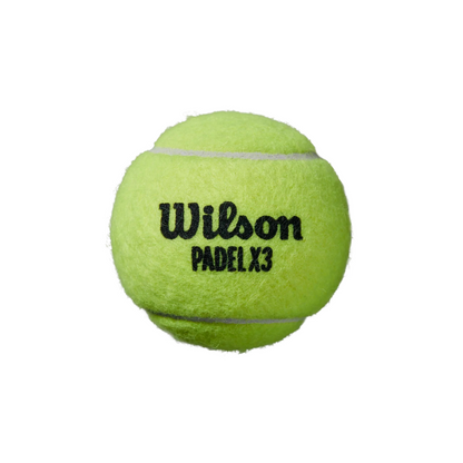 WILSON PADEL CAN X3 SPEED BALL Yellow