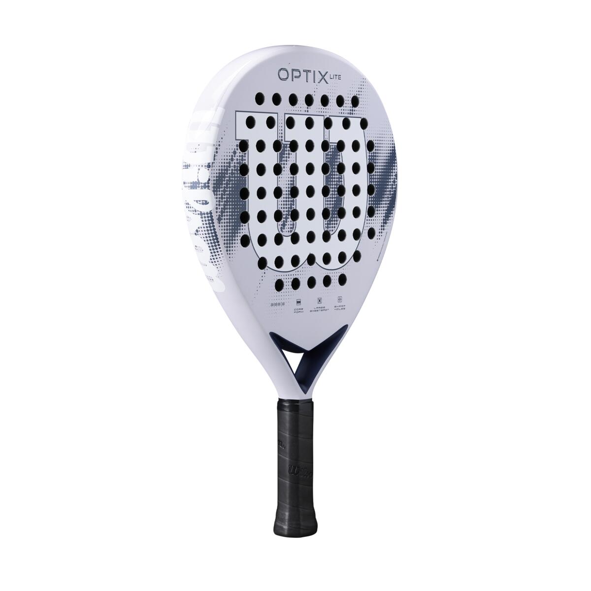 Wilson Optix V2 Lite Lilac Padel Racket 2026 For Beginners With Large Head Size And Easy Maneuverability