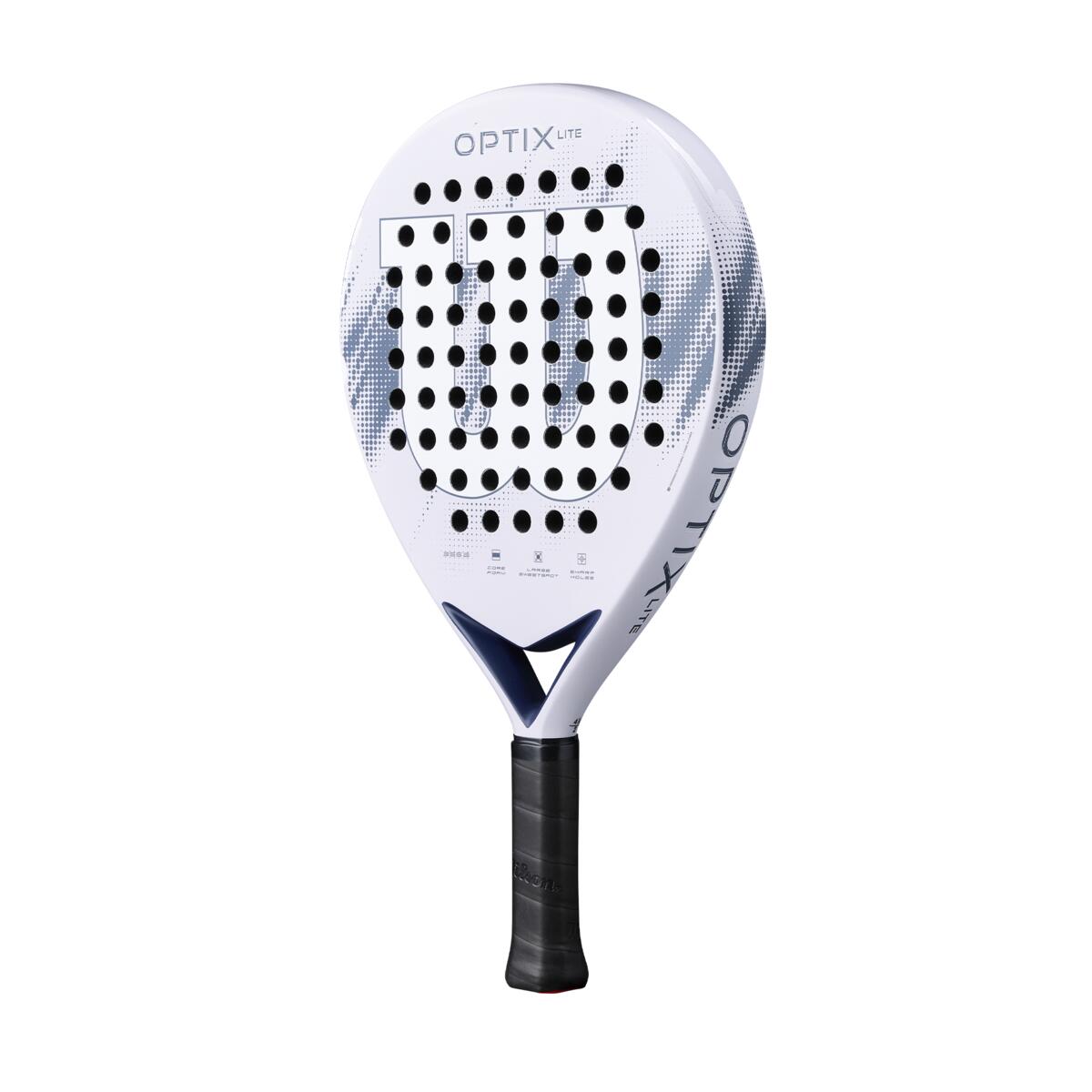Wilson Optix V2 Lite Lilac Padel Racket 2026 For Beginners With Large Head Size And Easy Maneuverability