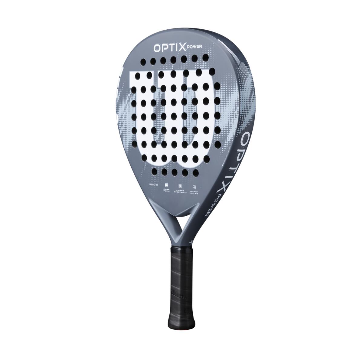Wilson Optix V2 Power Blue Padel Racket For Beginners With Large Head Size And Premium Look 2026