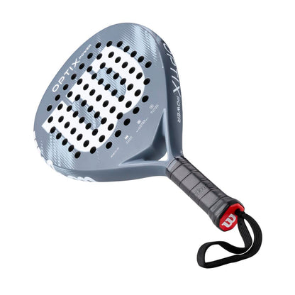 Wilson Optix V2 Power Blue Padel Racket For Beginners With Large Head Size And Premium Look 2026