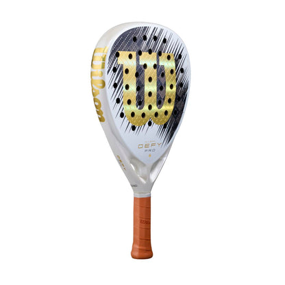 Wilson Defy Pro V1 SE Limited Edition Padel Racket White Gold 2026