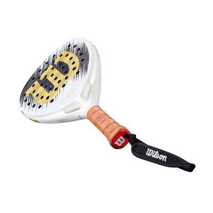 Wilson Defy Pro V1 SE Limited Edition Padel Racket White Gold 2026